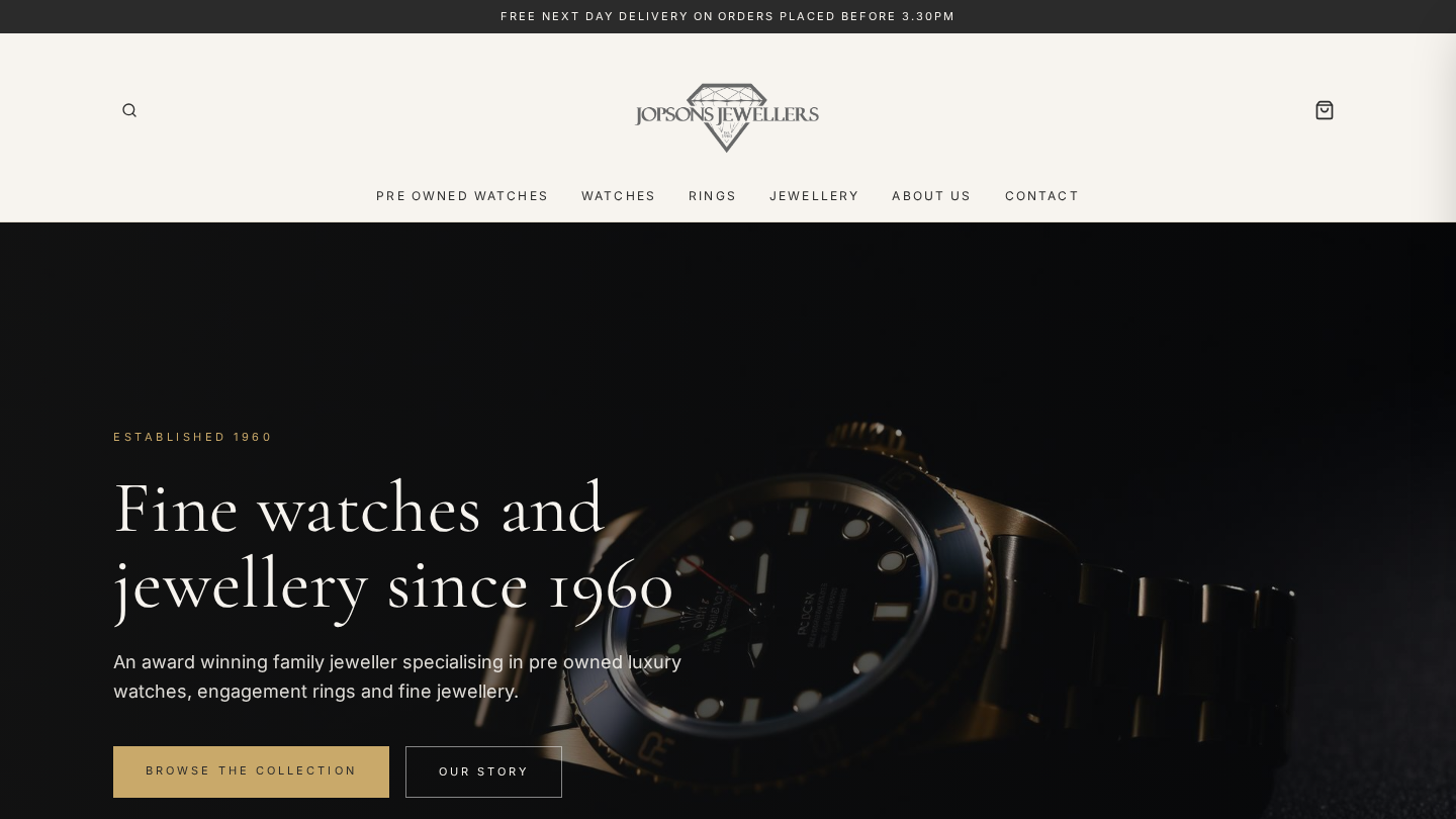 Jewellery shop refresh preview